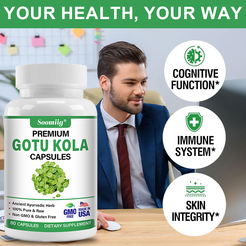 Gotu Kola Capsules 1300mg - Gi - Ginkgo Biloba Extract recension och pris