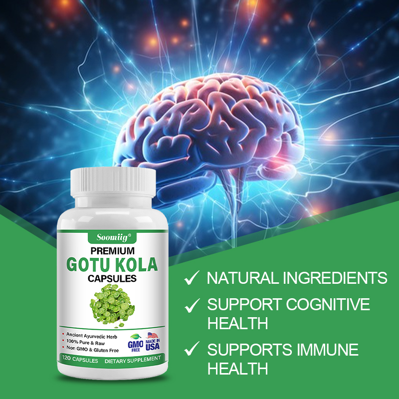 Gotu Kola Capsules 1300mg - Gi - Ginkgo Biloba Extract recension och pris