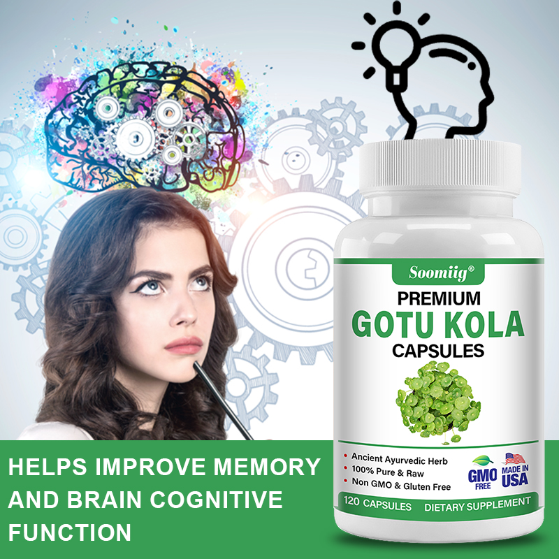 Gotu Kola Capsules 1300mg - Gi - Ginkgo Biloba Extract recension och pris