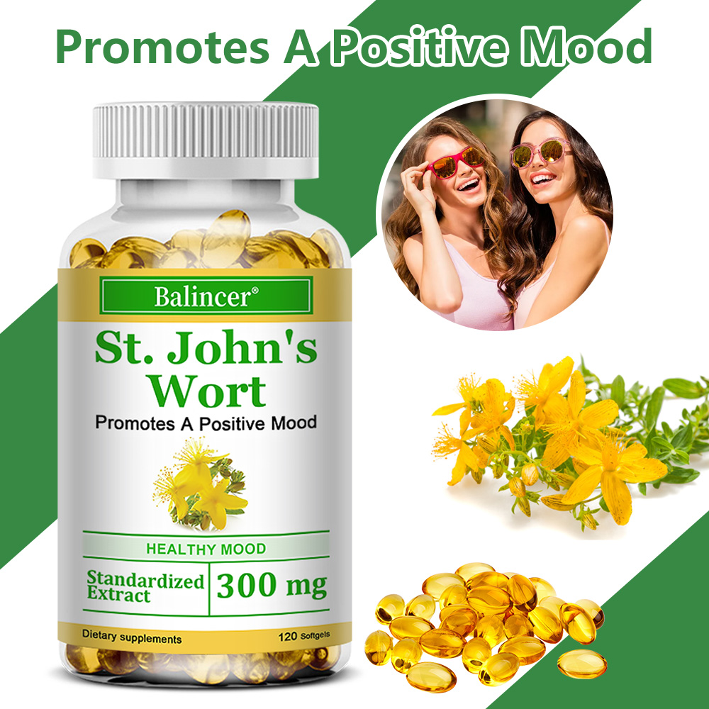 St. John's Wort Extract Capsul - Herbal Wellness Water recension och pris