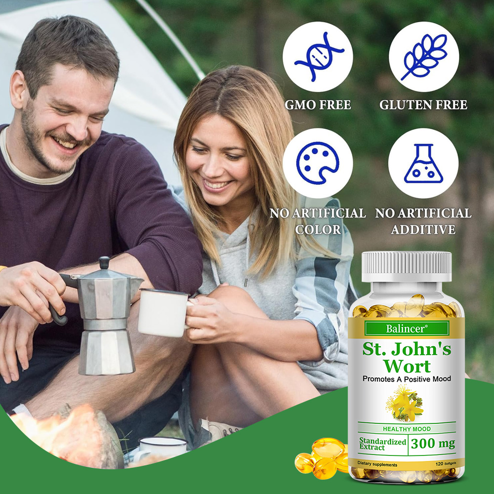 St. John's Wort Extract Capsul - Herbal Wellness Water recension och pris