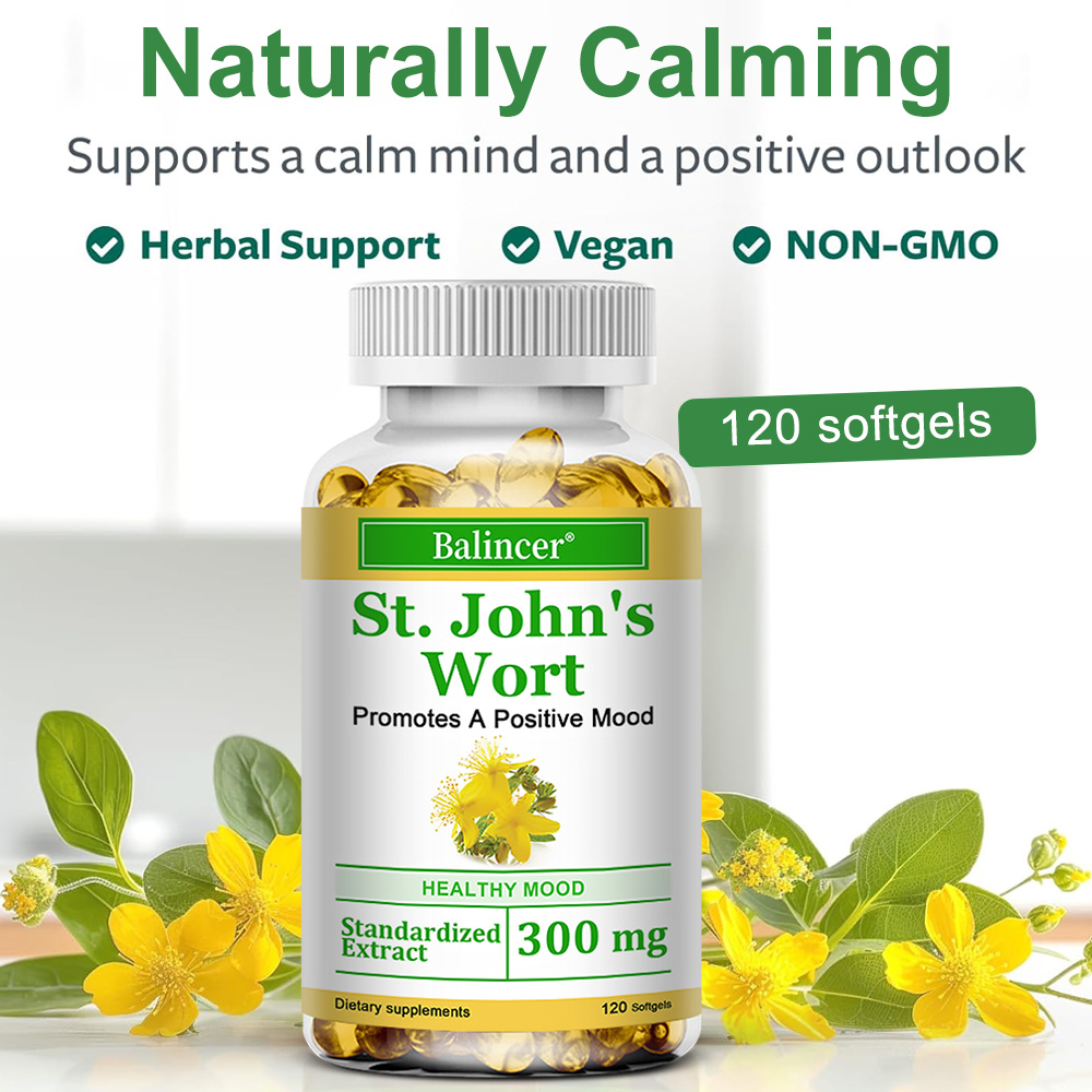 St. John's Wort Extract Capsul - Herbal Wellness Water recension och pris