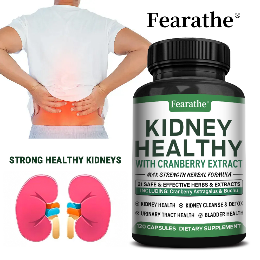 Kidney Support Capsules, Cranb - Herbal Wellness Water recension och pris
