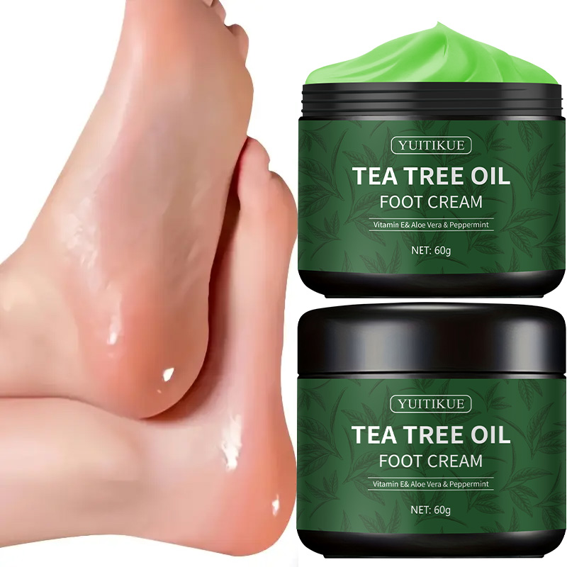 YUITIKUE Tea Tree Oil Foot Cre - Herbal Wellness Tea recension och pris