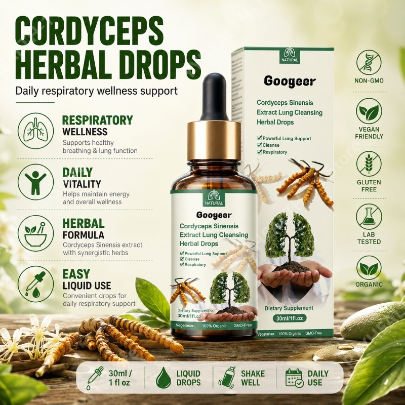 Cordyceps Sinensis Extract Her - Herbal Wellness Water recension och pris