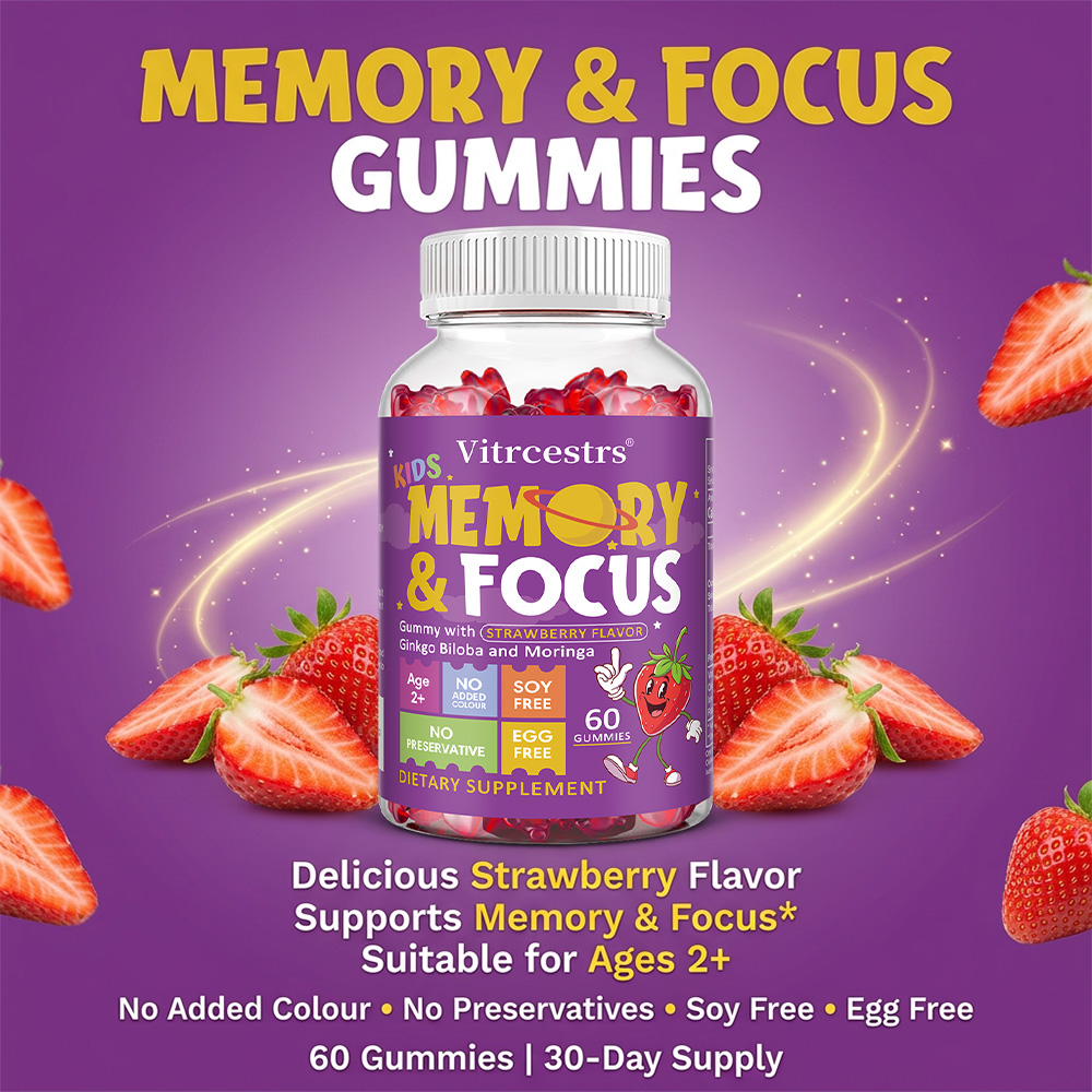 Kid’s Ginkgo Biloba Gummies, E - Ginkgo Biloba Extract recension och pris