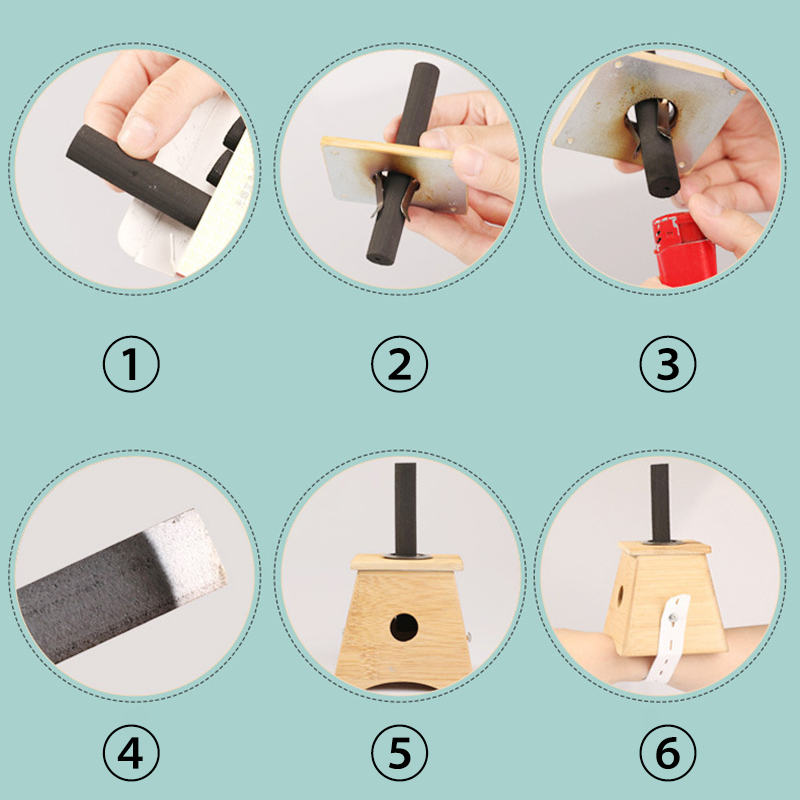 5 Boxes Smokeless Moxa Sticks– - Herbal Wellness Massage recension och pris