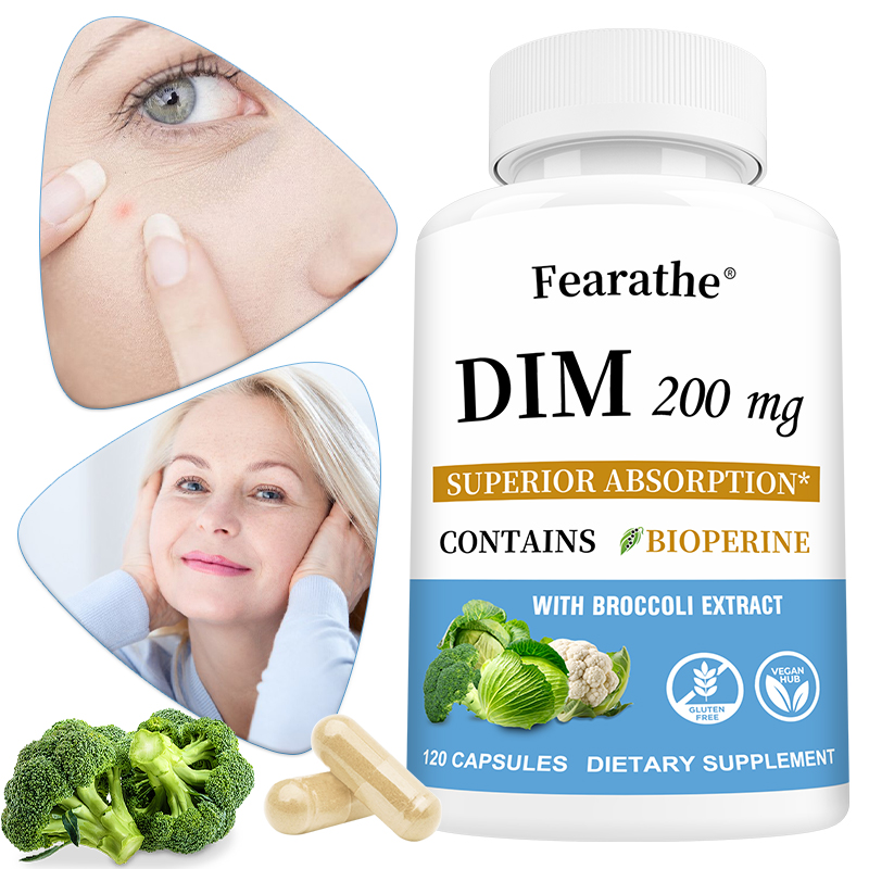 DIM 200mg Capsules with BioPer - Herbal Wellness Water recension och pris