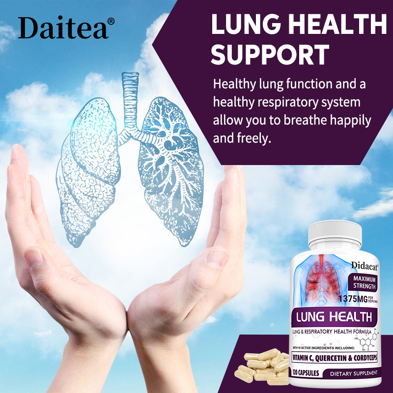 Lung Detox & Cleanse Capsules  - Herbal Wellness Water recension och pris