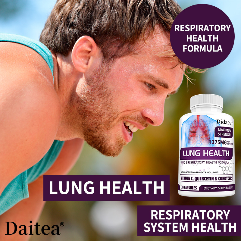 Lung Detox & Cleanse Capsules  - Herbal Wellness Water recension och pris