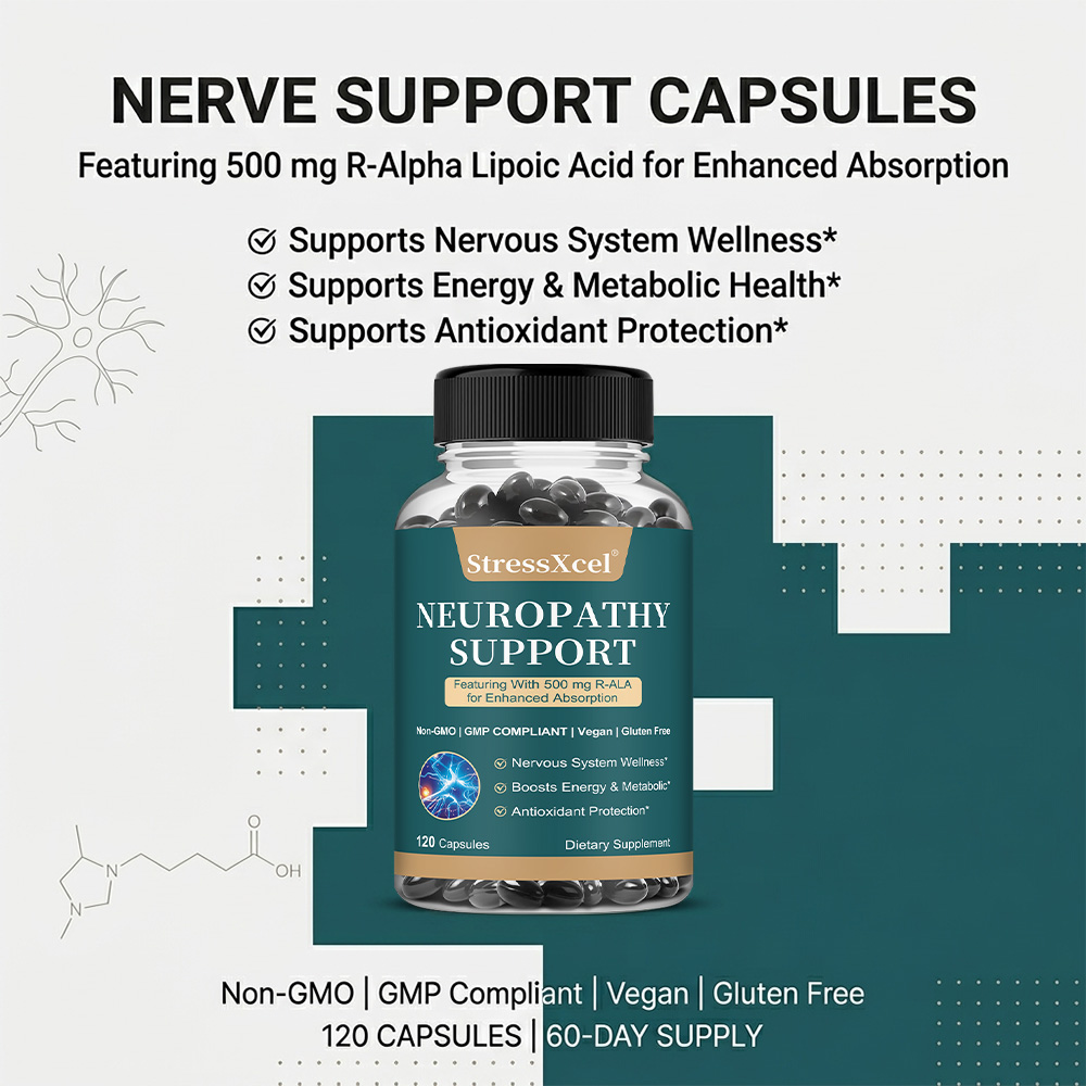 Neuropathy Capsules, Herbal Bl - Herbal Wellness Water recension och pris
