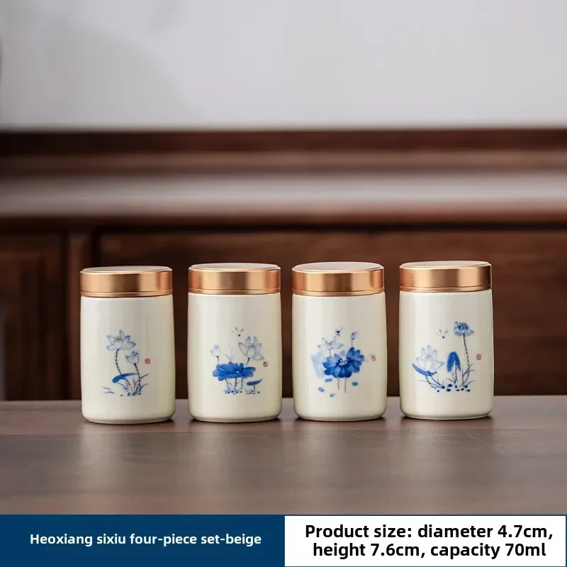 4PCS/LOT Boutique ceramics Tea - Herbal Wellness Tea recension och pris
