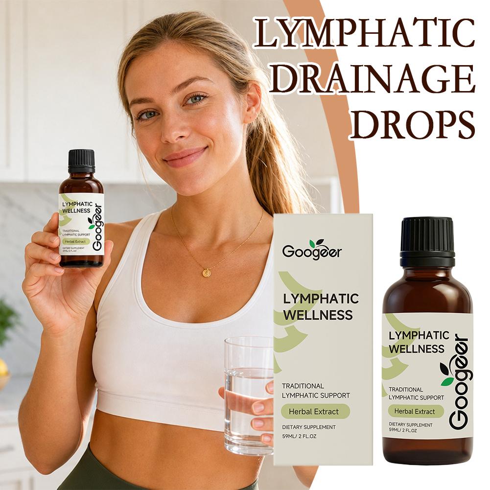 Lymphatic Drainage Drops Herba - Herbal Wellness Water recension och pris
