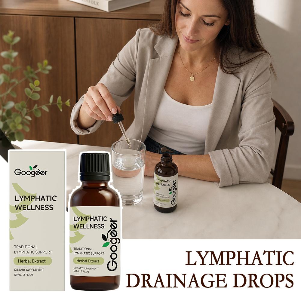 Lymphatic Drainage Drops Herba - Herbal Wellness Water recension och pris