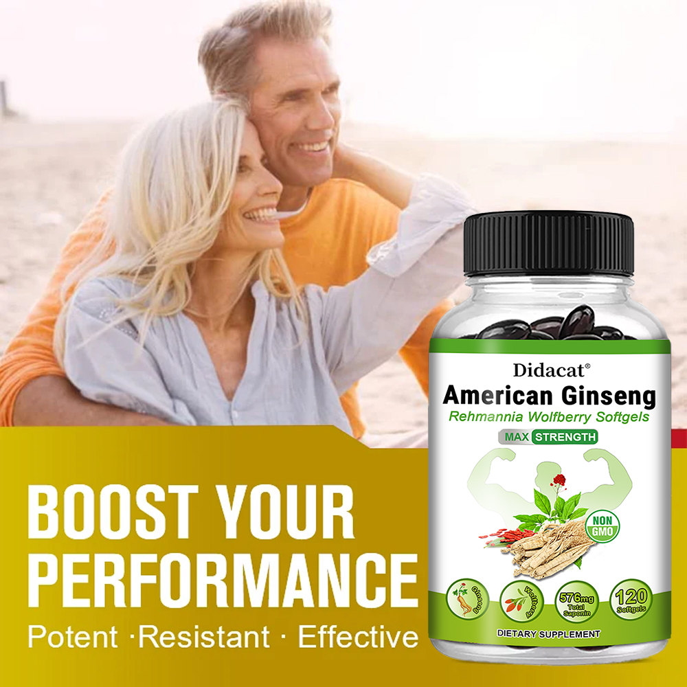 American Ginseng Capsules, Nat - Herbal Wellness Water recension och pris