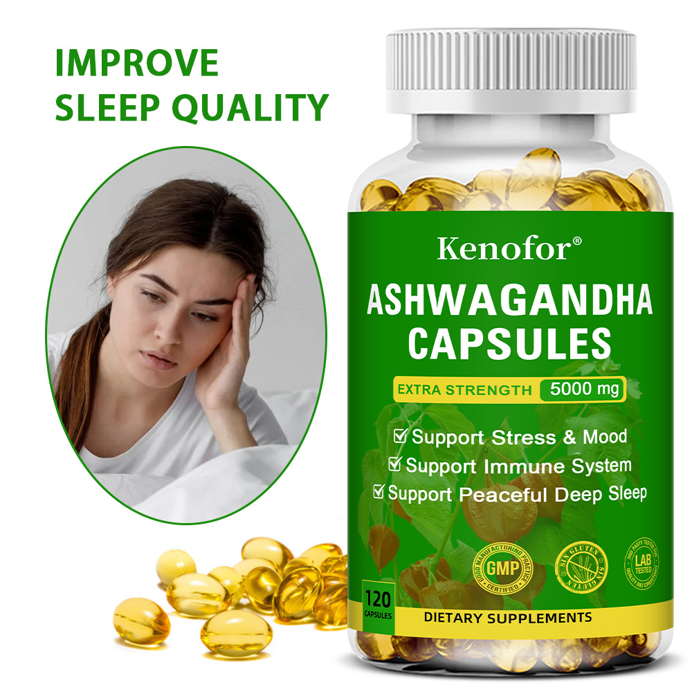 Ashwagandha Complex Capsules 2 - Herbal Wellness Water recension och pris