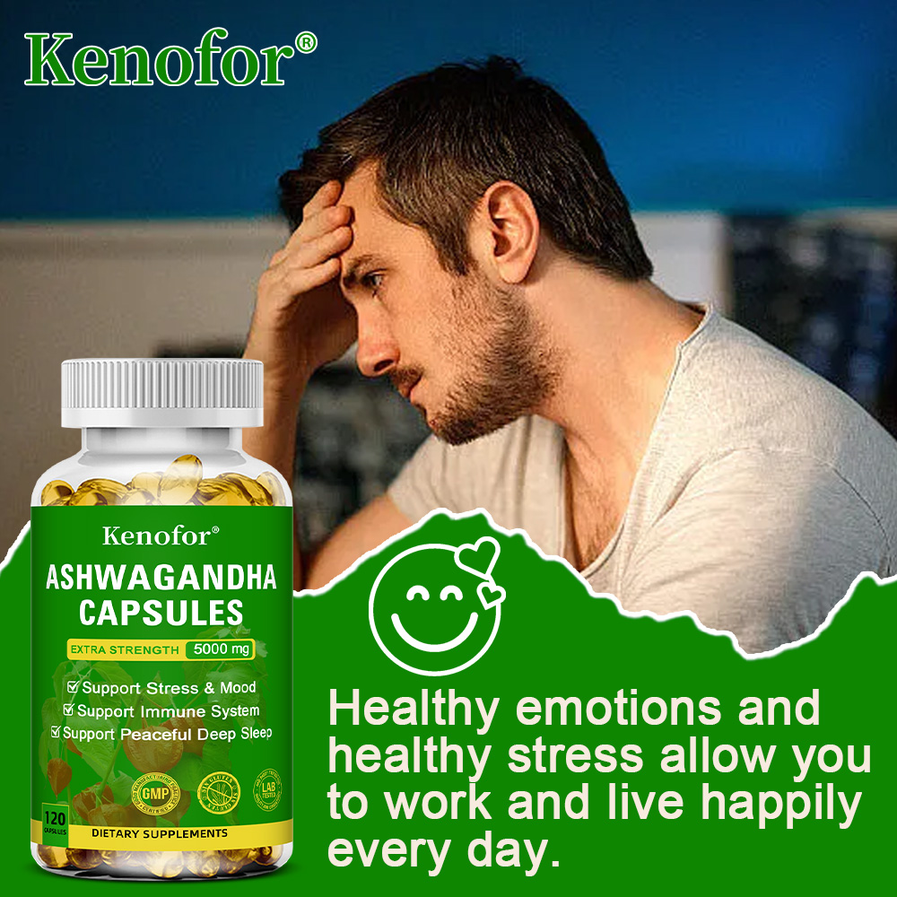 Ashwagandha Complex Capsules 2 - Herbal Wellness Water recension och pris
