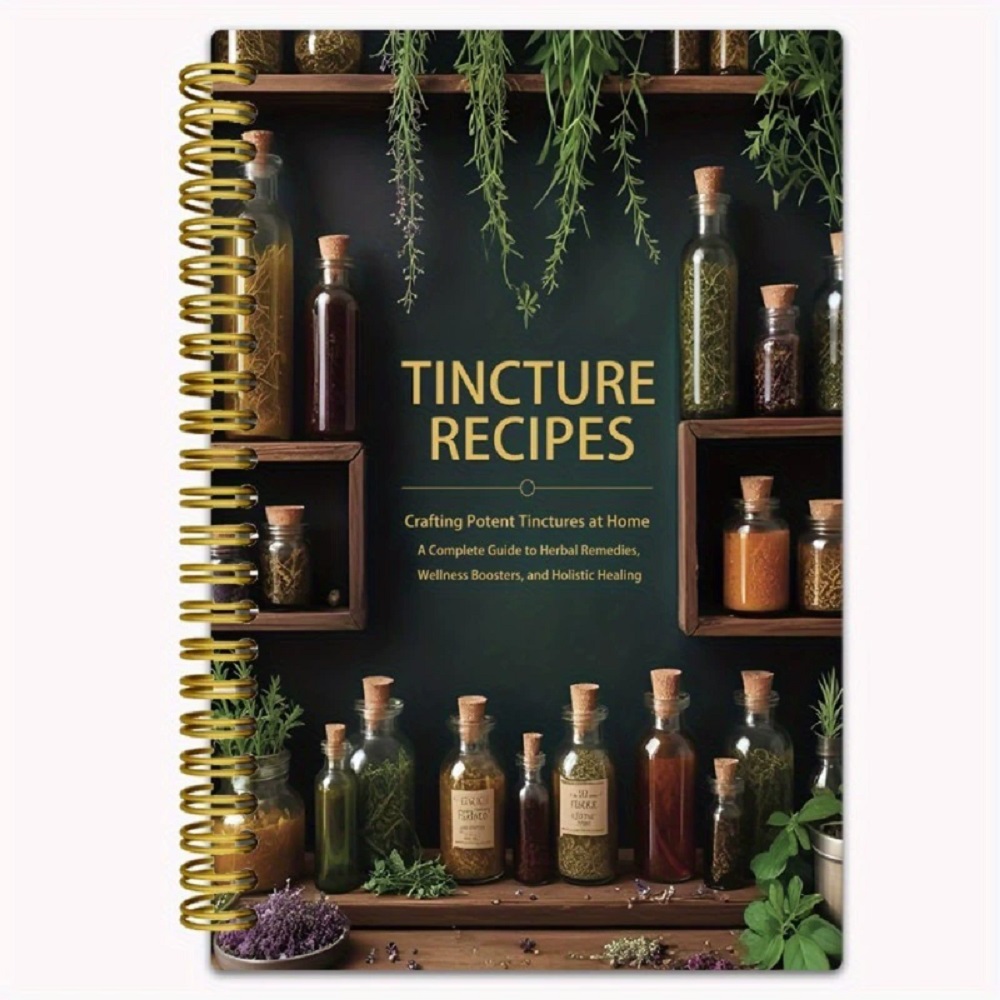 Tincture Recipes Book Crafting - Herbal Wellness Remedy recension och pris