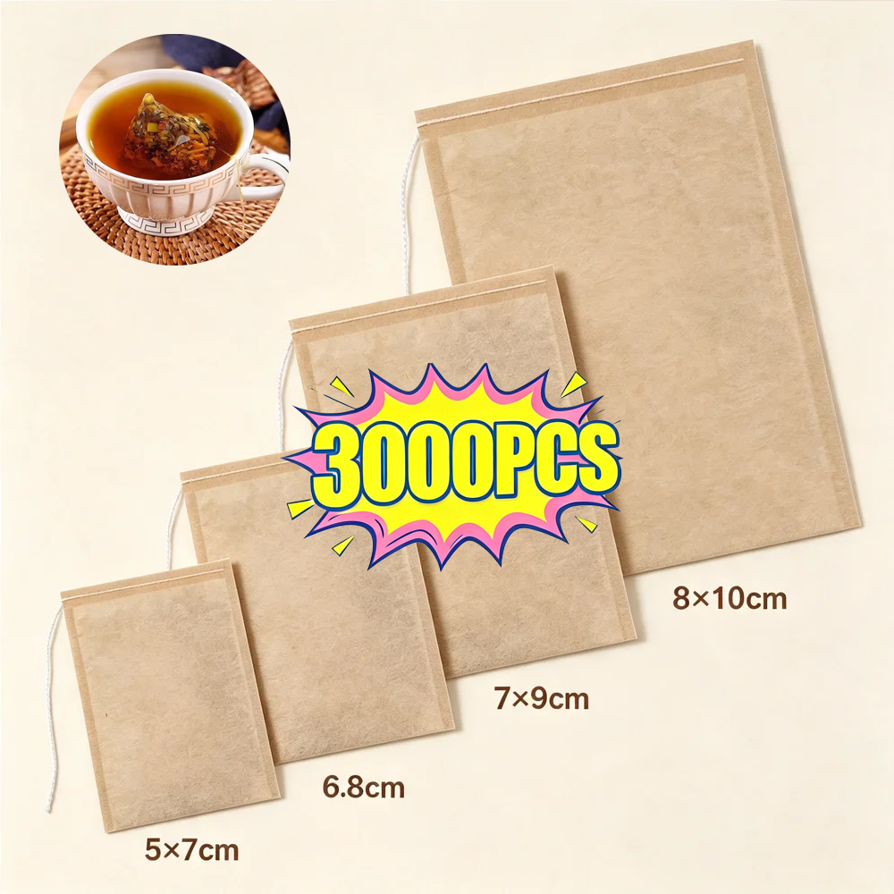 100/3000Pcs Disposable Tea Fil - Herbal Wellness Tea recension och pris