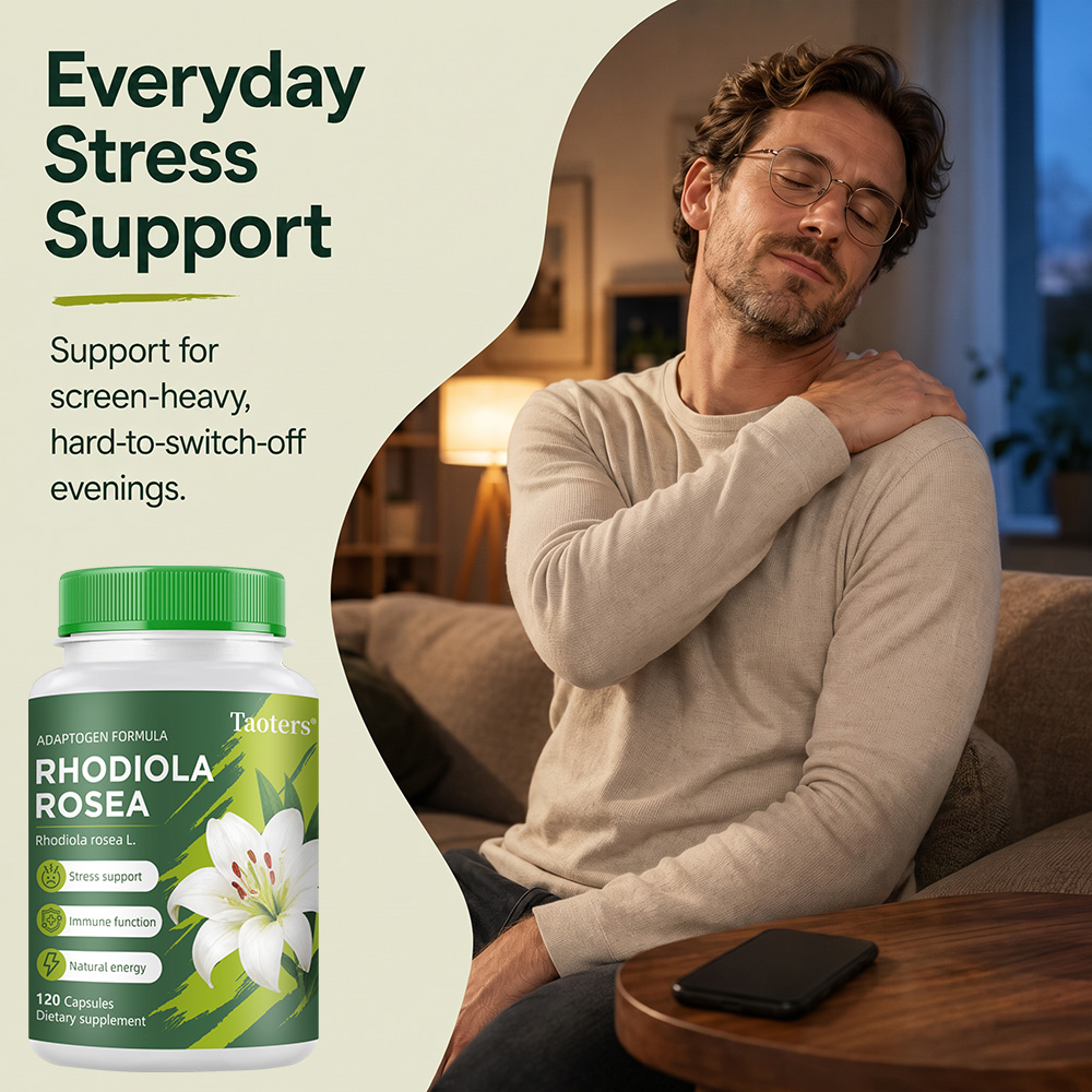 Rhodiola Rosea Supplement, Her - Herbal Wellness Water recension och pris