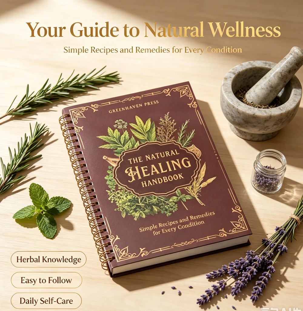 The Natural Healing Handbook N - Herbal Wellness Remedy recension och pris
