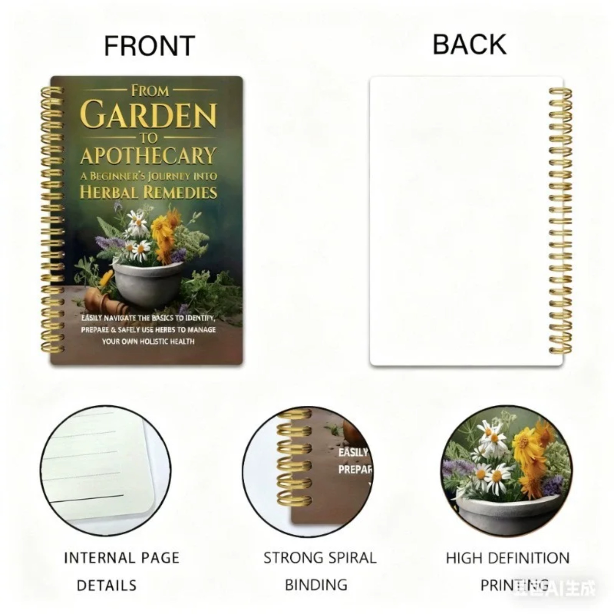 From Garden To Apothecary A Be - Herbal Wellness Remedy recension och pris