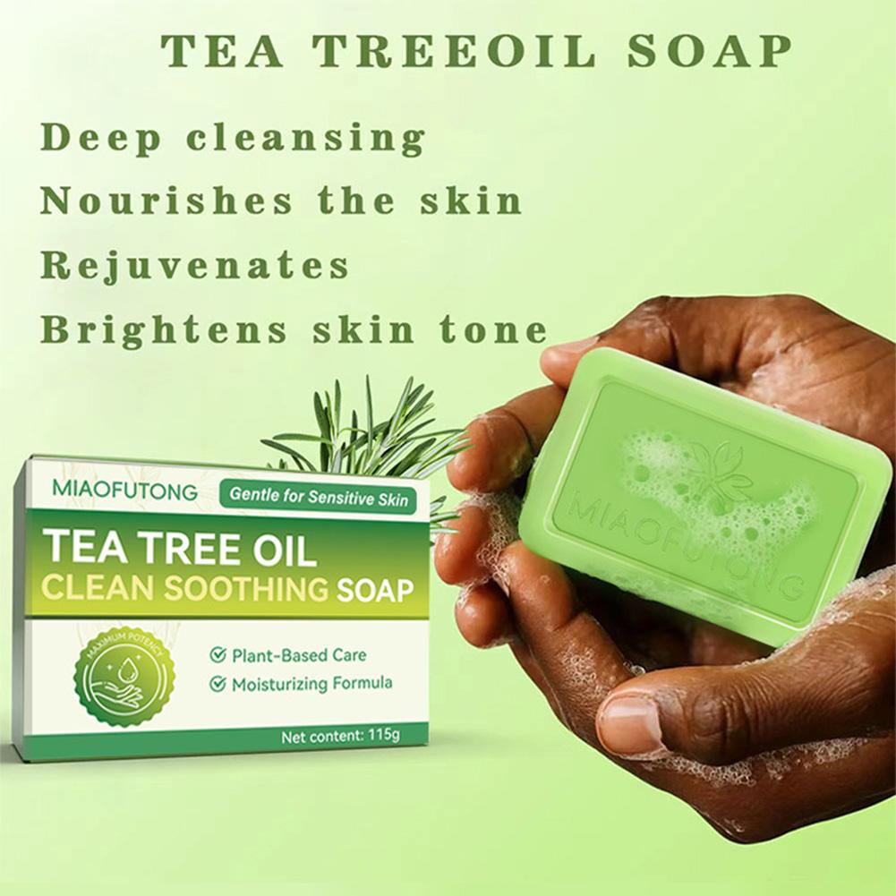 Tea Tree Oil Soap Natural Soap - Herbal Wellness Tea recension och pris