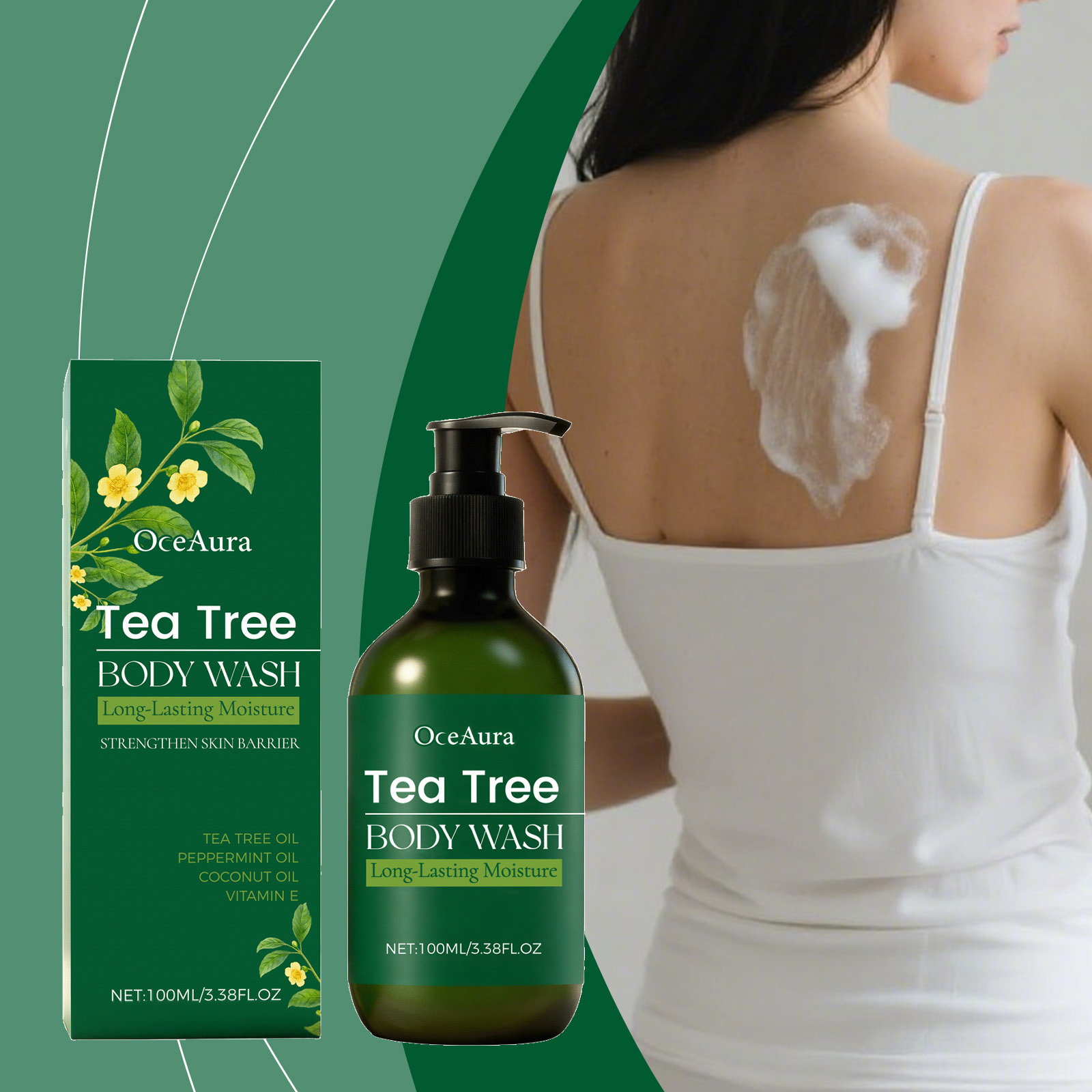 Tea Tree Refreshing Shower Gel - Herbal Wellness Tea recension och pris