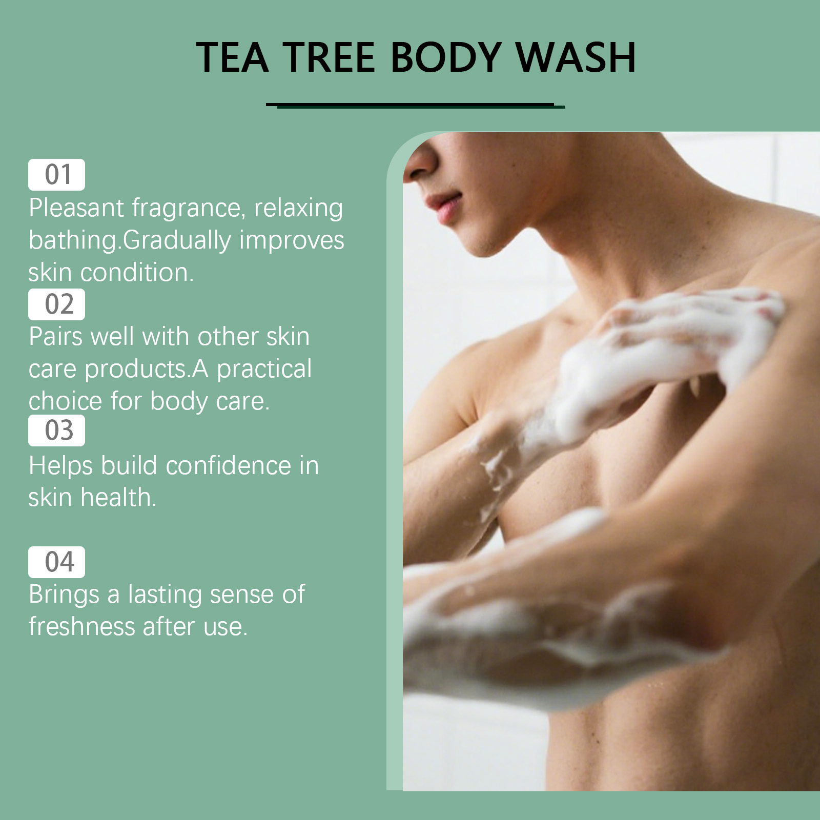 Tea Tree Refreshing Shower Gel - Herbal Wellness Tea recension och pris