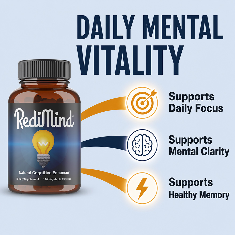 RediMind Natural Cognitive Enh - Ginkgo Biloba Extract recension och pris