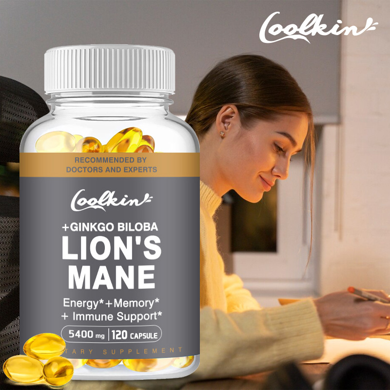 Coolkin Lion's Mane Mushroom E - Ginkgo Biloba Extract recension och pris