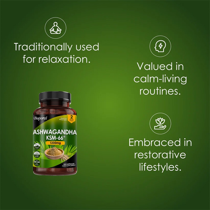 Ashwagandha KSM-66 1200mg - Su - Ginkgo Biloba Extract recension och pris